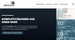 Desktop Screenshot of marquardt-stanzteile.de
